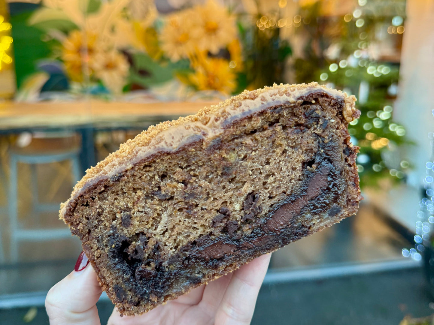 Biscoff & Nutella Banana Bread Loaf