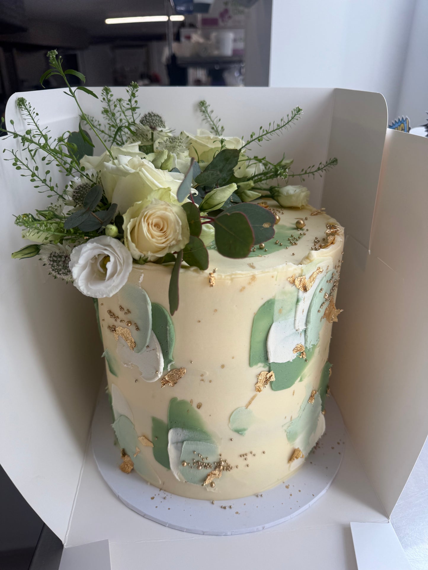 Paint Effect Cake