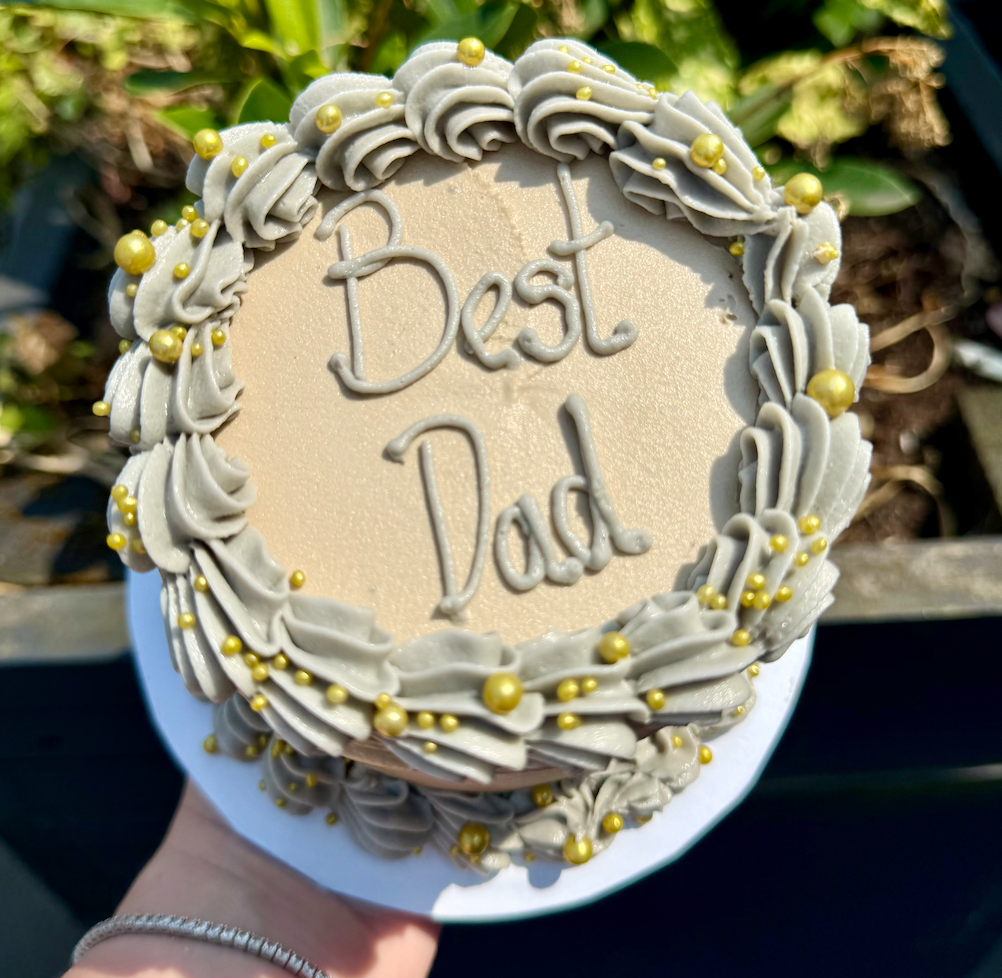 Sage & beige Bento Cake