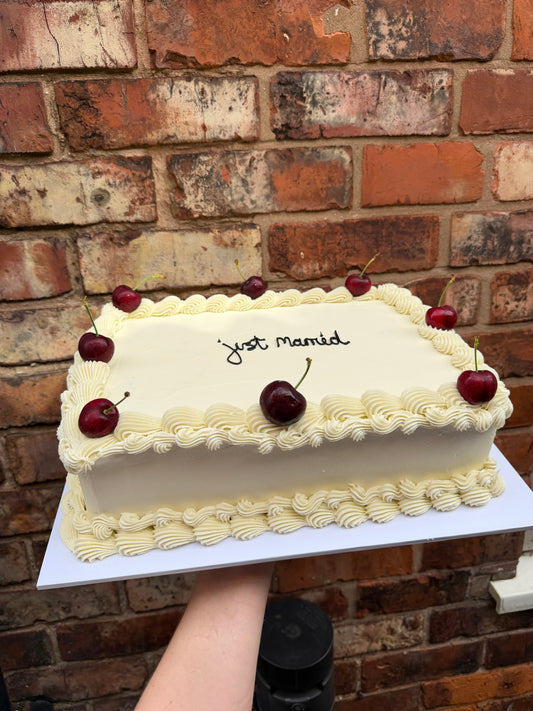 Covered Sheet Cake