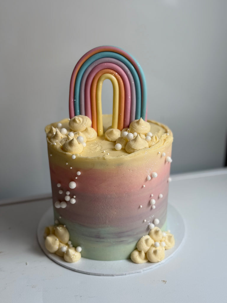 Rainbow Pastel Cake