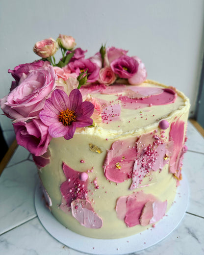 Paint Effect Cake