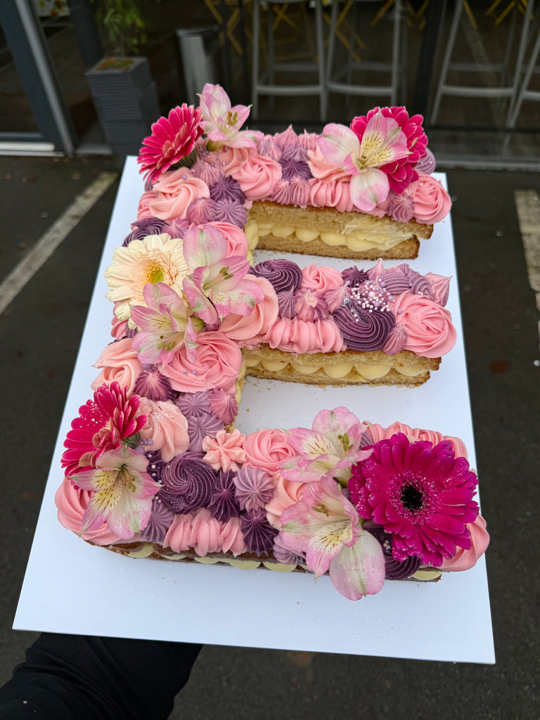 Letter Cake