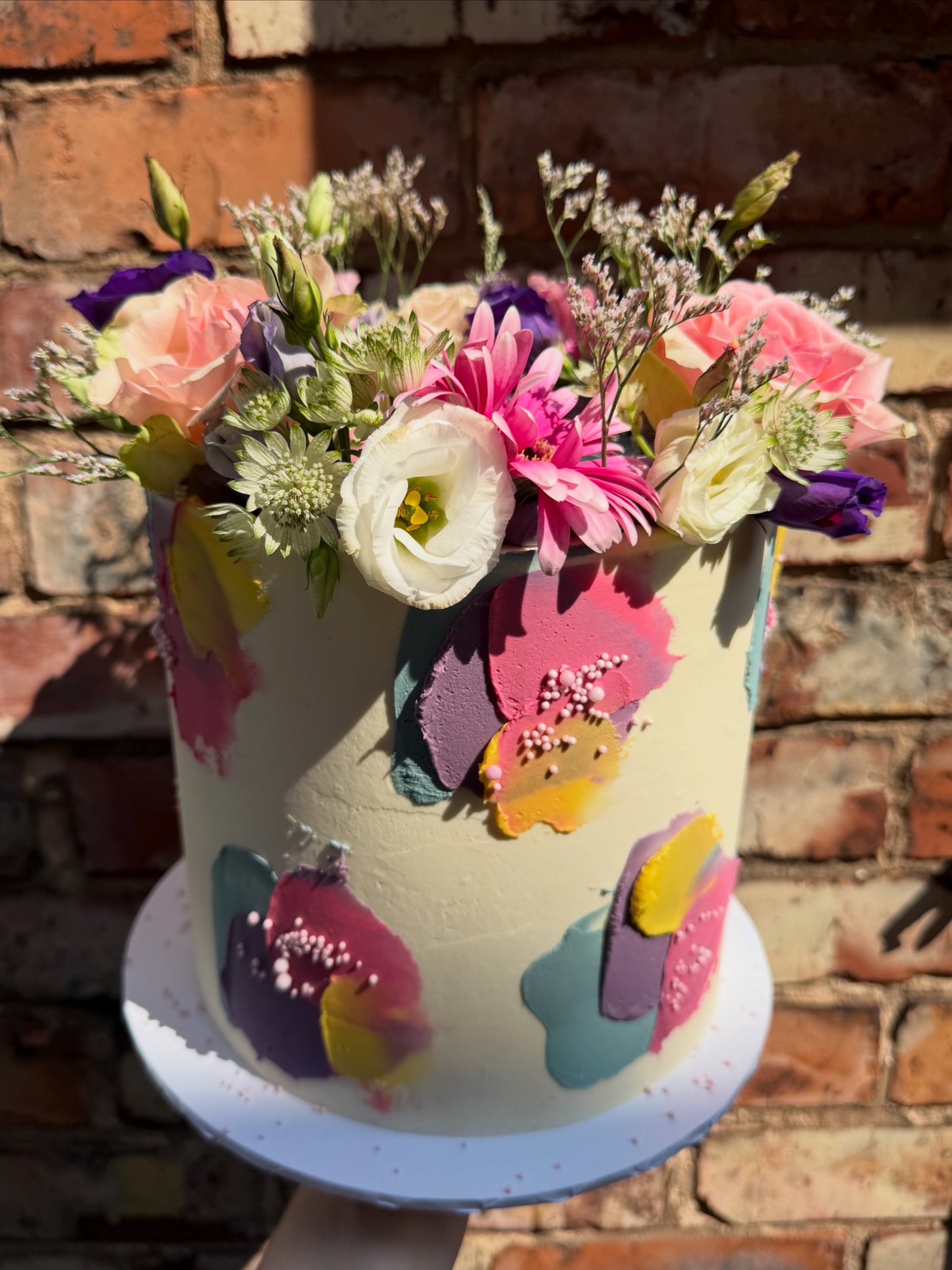 Paint Effect Cake