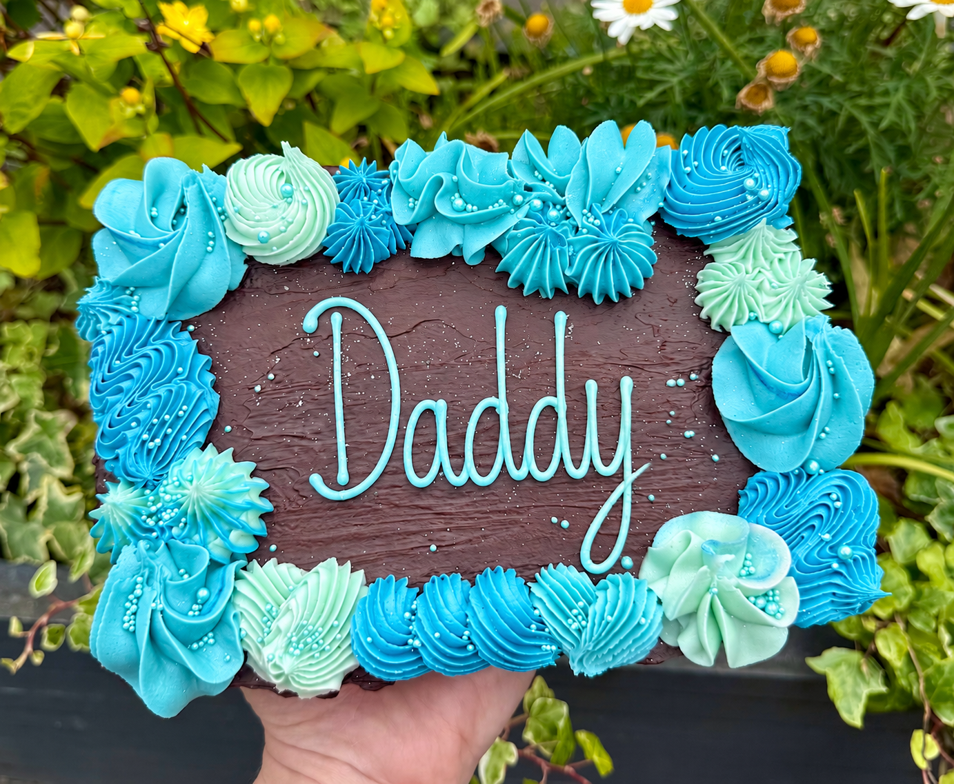 Father's Day Brownie / Blondie Slab