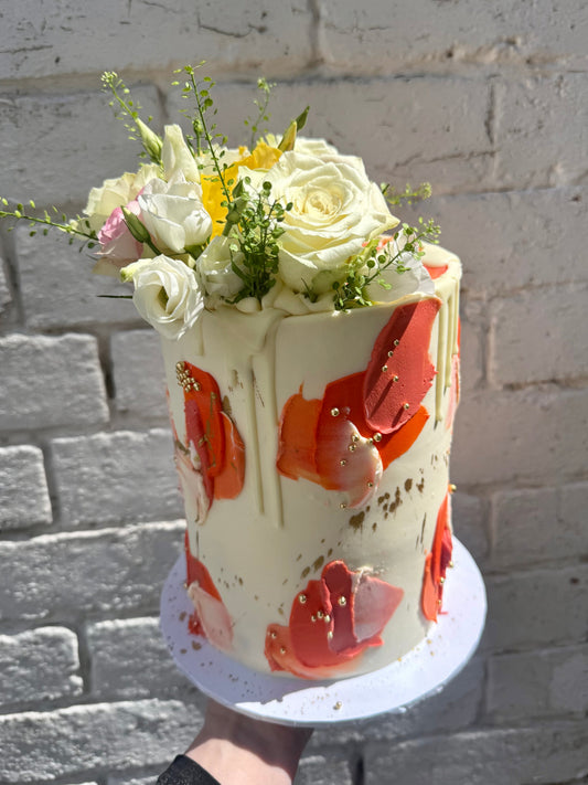 Paint Effect Cake