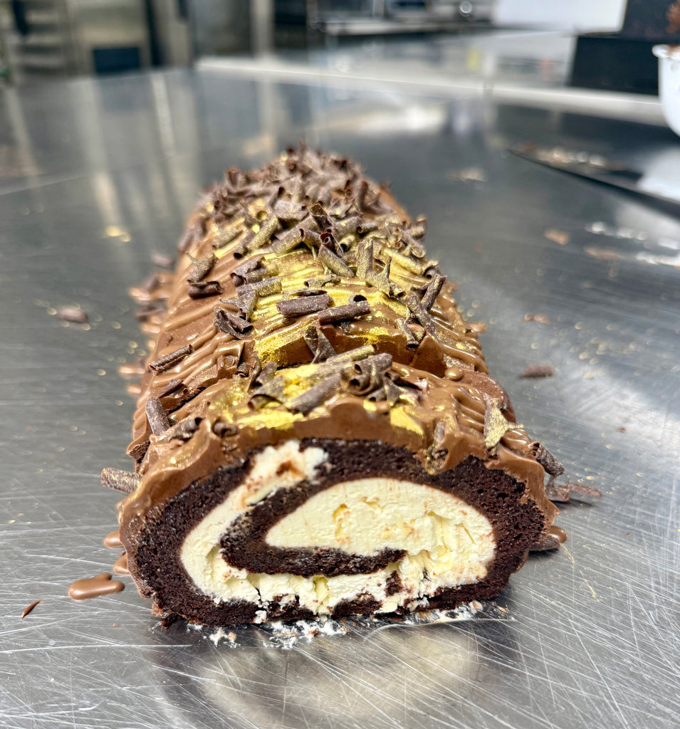 Classic Chocolate Sponge Yule Log (GF)