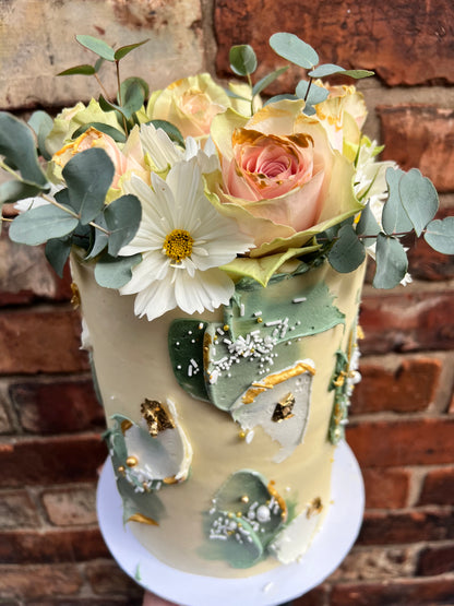 Paint Effect Cake