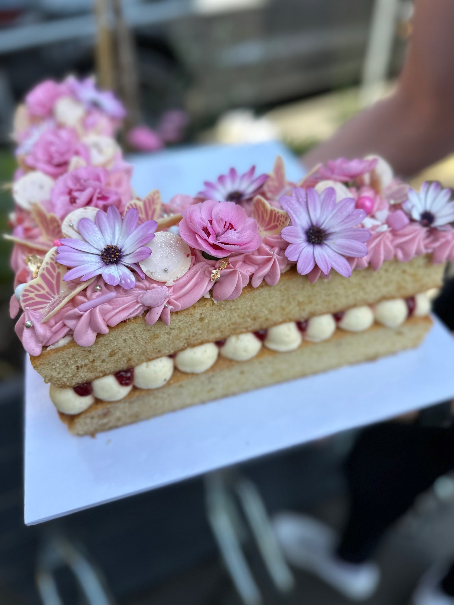 Letter Cake