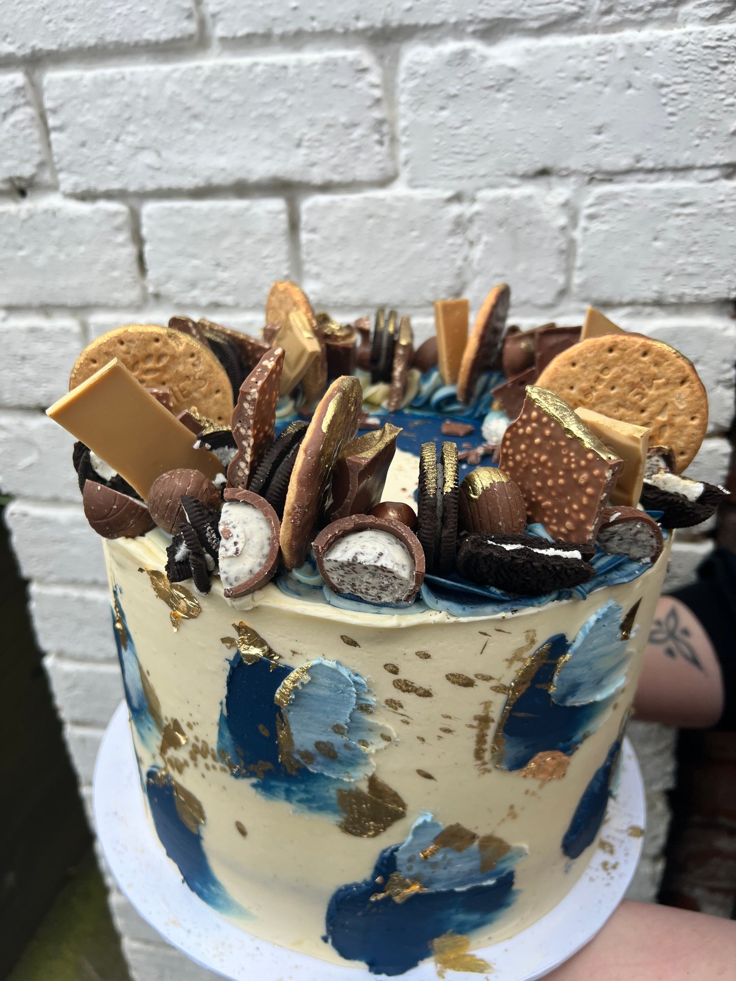 Paint Effect Cake