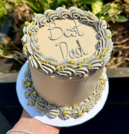 Sage & beige Bento Cake