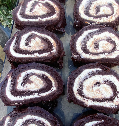 Classic Chocolate Sponge Yule Log (GF)