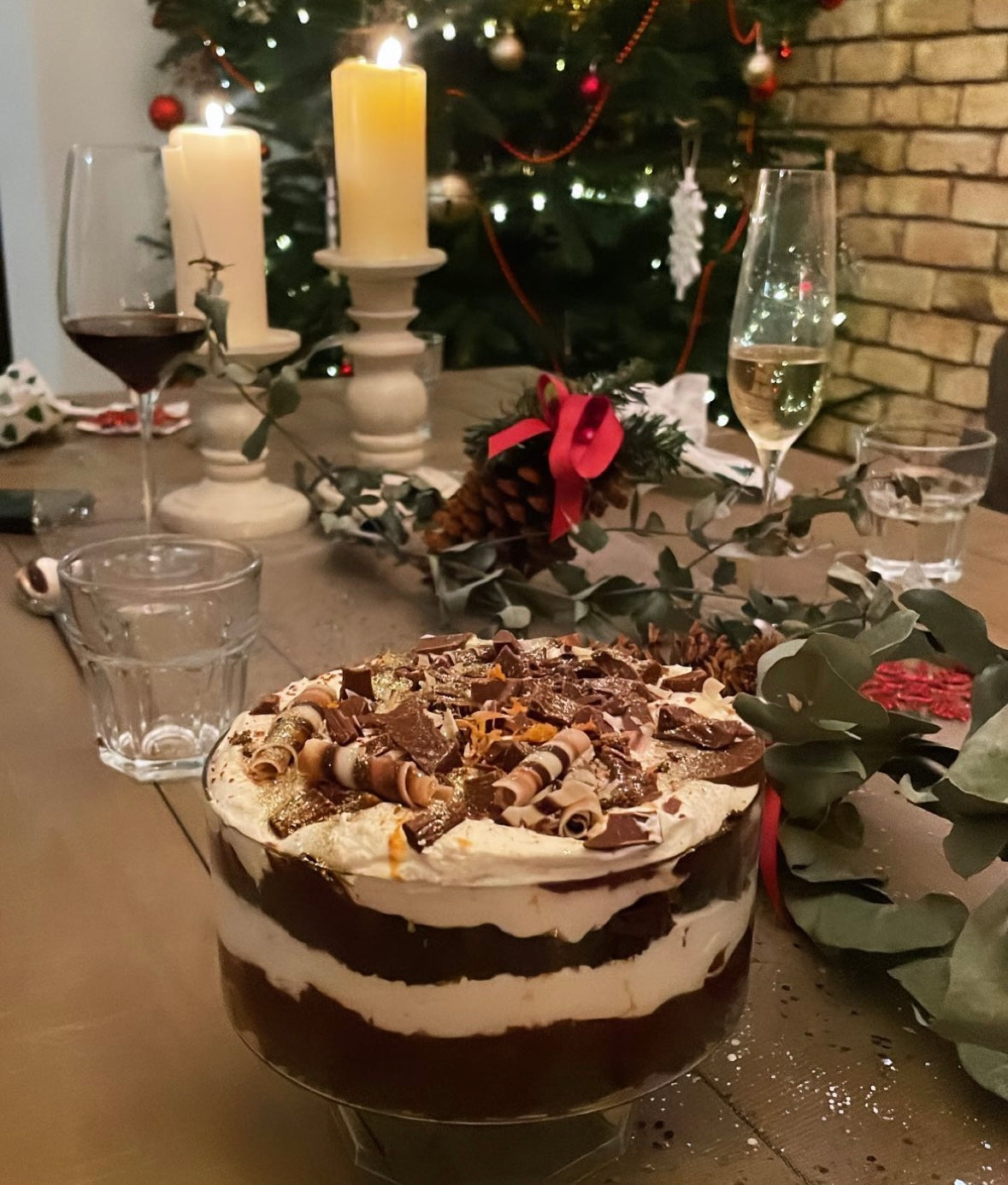 Nutella Tiramisu Trifle