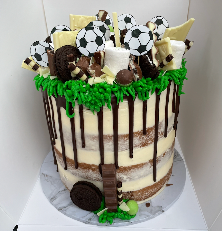 Football Loaded Cake