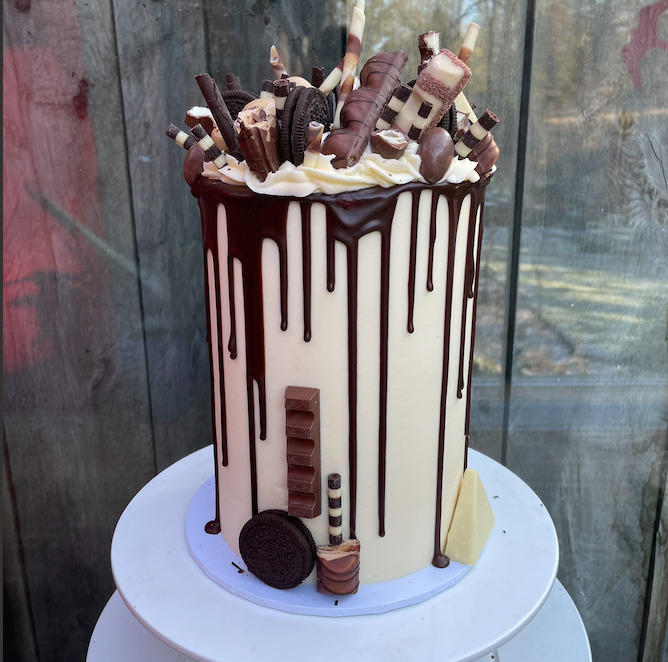 Gender Reveal Cake – Sweet Treats Delight Bakery